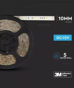 Wi-Fi Σετ 5 μέτρα Ταινίας LED 4W V-TAC IP65 Πολύχρωμη RGB+3000K-6400K Συμβατή Με Amazon Alexa & Google Home – 2628