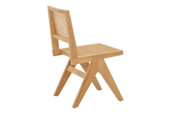 Καρέκλα Brenin pakoworld φυσικό rubberwood 45x56x82εκ 263-000023