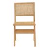 Καρέκλα Brenin pakoworld φυσικό rubberwood 45x56x82εκ 263-000023