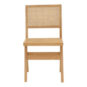 Καρέκλα Brenin pakoworld φυσικό rubberwood 45x56x82εκ 263-000023