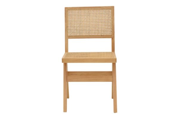 Καρέκλα Brenin pakoworld φυσικό rubberwood 45x56x82εκ 263-000023
