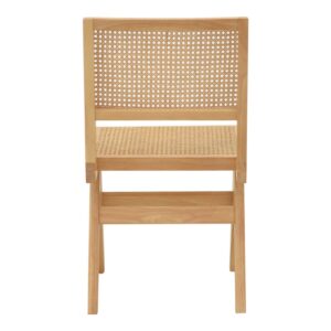 Καρέκλα Brenin pakoworld φυσικό rubberwood 45x56x82εκ 263-000023
