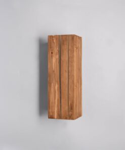 Επιτοίχιο Φωτιστικό σε σχήμα Γωνίας με Φυσικό Ξύλο KARUNI 1x E14 Trio Lighting – 263300130