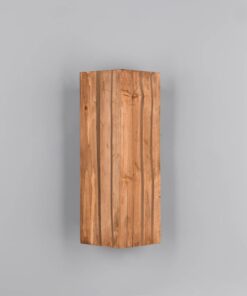 Επιτοίχιο Φωτιστικό σε σχήμα Γωνίας με Φυσικό Ξύλο KARUNI 1x E14 Trio Lighting – 263300130