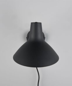 Φωτιστικό Τοίχου Μαύρο-Χρυσό Μεταλλικό TRAVELLER 1xE27 Trio Lighting – 263470180