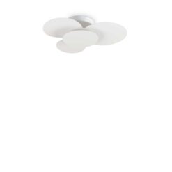 IDEAL LUX Φωτιστικό Οροφής CLOUD LED 33W 3000K Λευκού Χρώματος – 263519