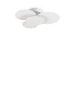 IDEAL LUX Φωτιστικό Οροφής CLOUD LED 33W 3000K Λευκού Χρώματος – 263519