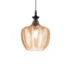 IDEAL LUX Κρεμαστό Φωτιστικό LORD 1xE27 Χρώμα Κεχριμπάρι – 263656