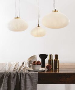 IDEAL LUX Κρεμαστό Φωτιστικό PLISSE 1XE27 Χρυσού Χρώματος – 264547