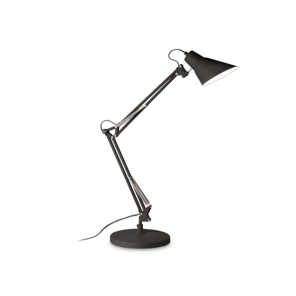 IDEAL LUX Επιτραπέζιο Φωτιστικό SALLY 1xE27 Μαύρου Χρώματος – 265285