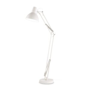 IDEAL LUX Φωτιστικό Δαπέδου WALLY 1xE27 Λευκού Χρώματος – 265308