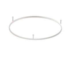 IDEAL LUX Φωτιστικό Οροφής ORACLE SLIM LED 55W 3000K Λευκού Χρώματος – 266015