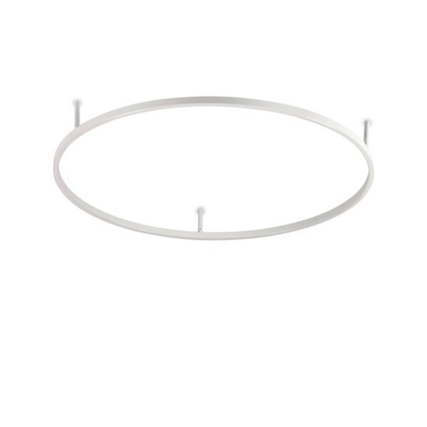 IDEAL LUX Φωτιστικό Οροφής ORACLE SLIM LED 55W 3000K Λευκού Χρώματος - 266015