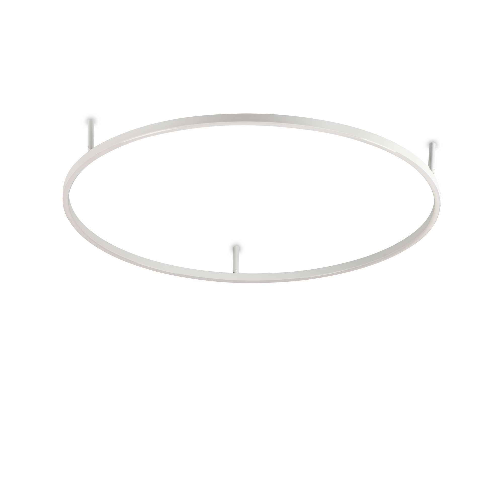 IDEAL LUX Φωτιστικό Οροφής ORACLE SLIM LED 55W 3000K Λευκού Χρώματος - 266015