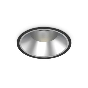 IDEAL LUX Χωνευτό Φωτιστικό Οροφής OFF LED 42W 4000K IP54 Μαύρου Χρώματος – 266602