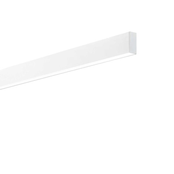 IDEAL LUX Κρεμαστό Φωτιστικό Οροφής STEEL LED 36W 3000K Λευκού Χρώματος - 267128