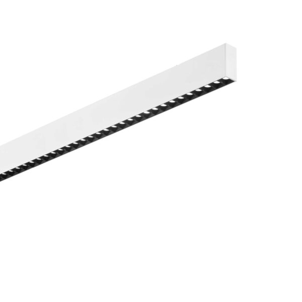 IDEAL LUX Κρεμαστό Φωτιστικό Οροφής STEEL LED 36W 4000K Λευκού Χρώματος - 267159