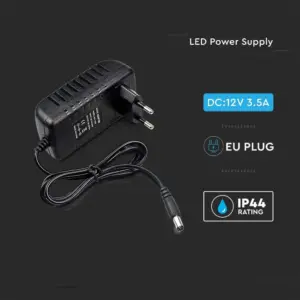 Τροφοδοτικό για LED 42W 12V IP44 Πλαστικό V-TAC – 2672