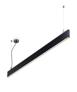 IDEAL LUX Κρεμαστό Φωτιστικό LINUS LED 32W 3000K Μαύρου Χρώματος – 241975