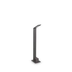 IDEAL LUX Φωτιστικό Κολωνάκι Κήπου AGOS LED 6.5W 4000K IP54 Χρώματος Ανθρακί – 268439