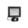 IDEAL LUX Προβολέας Τοίχου FLOOD LED 20W 4000K IP65 Αισθητήρα Κίνησης και Χρονοδιακόπτη Μαύρου Χρώματος – 269092