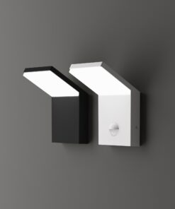IDEAL LUX Επιτοίχιο Φωτιστικό STYLE LED 9W 3000K IP54 Μαύρου Χρώματος – 322636