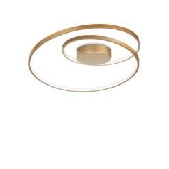 IDEAL LUX Φωτιστικό Οροφής OZ PL LED 48W 3000K Χρυσού Χρώματος – 269429