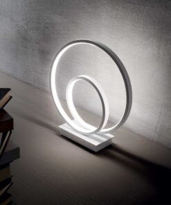 IDEAL LUX Επιτραπέζιο Φωτιστικό OZ TL LED 23W 3000K Λευκού Χρώματος – 269474