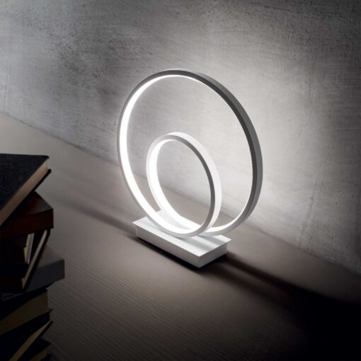 IDEAL LUX Επιτραπέζιο Φωτιστικό OZ TL LED 23W 3000K Λευκού Χρώματος – 269474
