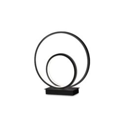 IDEAL LUX Επιτραπέζιο Φωτιστικό OZ TL LED 23W 3000K Μαύρου Χρώματος – 269481