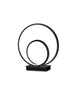 IDEAL LUX Επιτραπέζιο Φωτιστικό OZ TL LED 23W 3000K Μαύρου Χρώματος – 269481