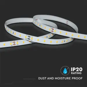 LED Ταινία 4W V-TAC Dimmable 24V 800lm/m CRI ></noscript>90 Θερμό 3000K 5 Μέτρα – 2696