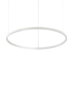IDEAL LUX Κρεμαστό Φωτιστικό ORACLE SLIM SP LED 38W 4000K Λευκού Χρώματος – 269863