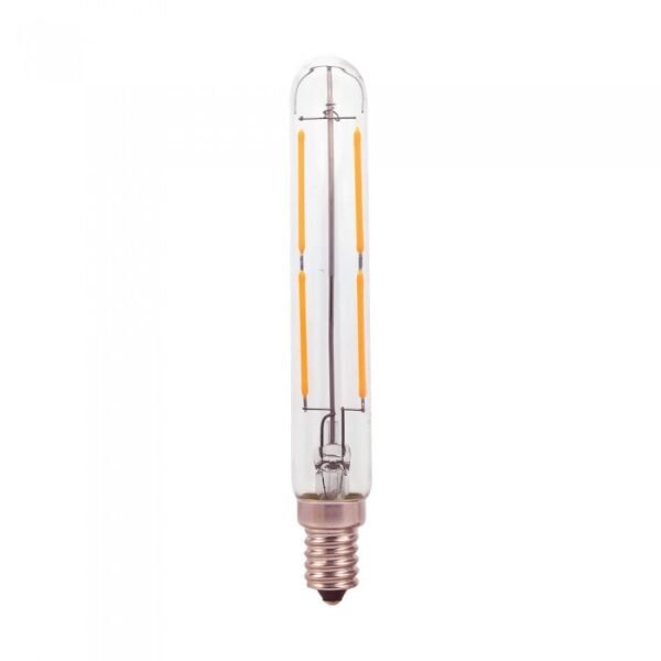 LED Λάμπα E14 T20 13.5cm 4W Filament V-TAC 360° 400lm Θερμό Λευκό 2700Κ – 2701