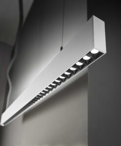 IDEAL LUX Κρεμαστό Φωτιστικό Οροφής STEEL LED 36W 3000K Λευκού Χρώματος – 270180