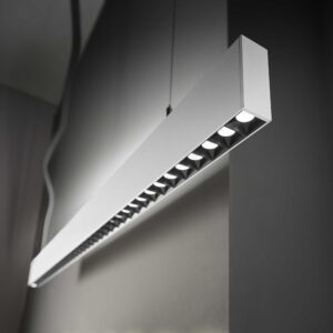 IDEAL LUX Κρεμαστό Φωτιστικό Οροφής STEEL LED 36W 3000K Λευκού Χρώματος – 270180