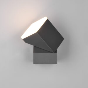 Φωτιστικό Τοίχου Trio Lighting AVON   LED, 7W · 800lm, 3000K Ανθρακί Χυτό Αλουμίνιο περιστρεφόμενο IP54  – 270660142