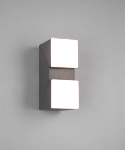 Φωτιστικό Τοίχου Up-Down Περιστρεφόμενο Ανθρακί AVON LED 14W 1600lm 3000K IP54 Trio Lighting – 270660242