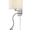 Φωτιστικό Τοίχου Trio Lighting   E14 Νίκελ Ματ Μεταλλικό    271170201