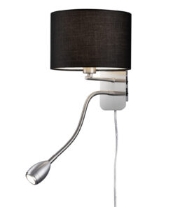 Φωτιστικό Τοίχου Trio Lighting   E14 Νίκελ Ματ Μεταλλικό    271170202