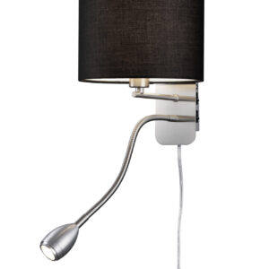 Φωτιστικό Τοίχου Trio Lighting   E14 Νίκελ Ματ Μεταλλικό    271170202
