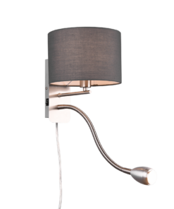 Φωτιστικό Τοίχου Trio Lighting E14 Νίκελ Ματ Μεταλλικό – 271170211