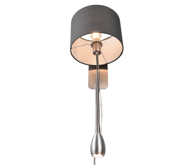 Φωτιστικό Τοίχου Trio Lighting E14   Νίκελ Ματ Μεταλλικό    – 271170211