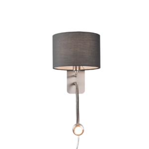 Φωτιστικό Τοίχου Trio Lighting E14   Νίκελ Ματ Μεταλλικό    – 271170211