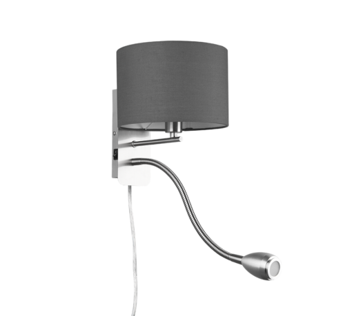 Φωτιστικό Τοίχου Trio Lighting E14   Νίκελ Ματ Μεταλλικό    – 271170211