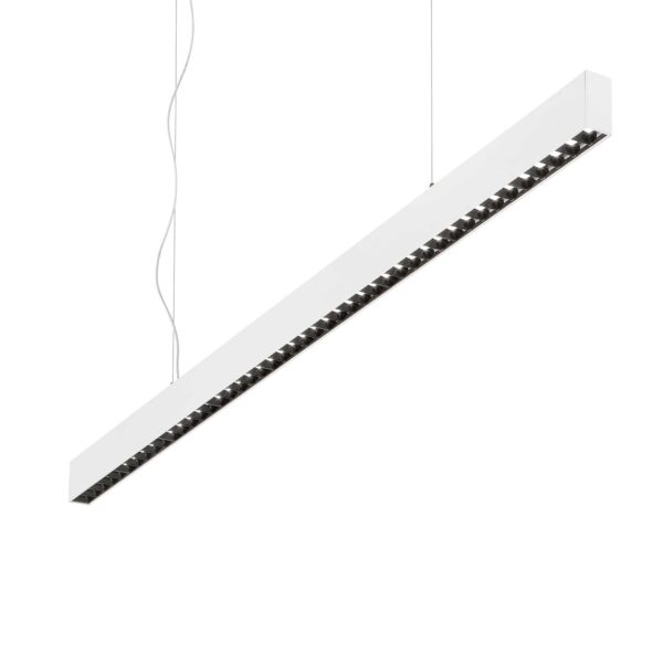 IDEAL LUX Κρεμαστό Φωτιστικό OFFICE LED 30W 3000K Λευκού Χρώματος - 271194