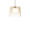 IDEAL LUX Κρεμαστό Φωτιστικό Βεράντας FADE LED 6W 3000K IP65 Μπεζ Χρώματος – 271316