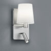 Φωτιστικό Τοίχου Trio Lighting   E14 Νίκελ Ματ Μεταλλικό    271470207