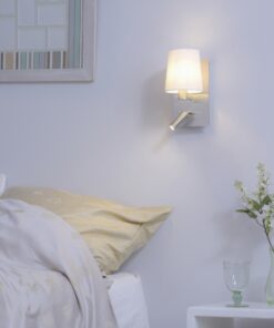 Φωτιστικό Τοίχου Trio Lighting E14 Νίκελ Ματ Μεταλλικό 271470207