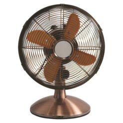 ΑΝΕΜΙΣΤΗΡΑΣ ΕΠΙΤΡΑΠΕΖΙΟΣ ΧΑΛΚΙΝΟΣ Φ30 40W EUROLAMP 147-29081